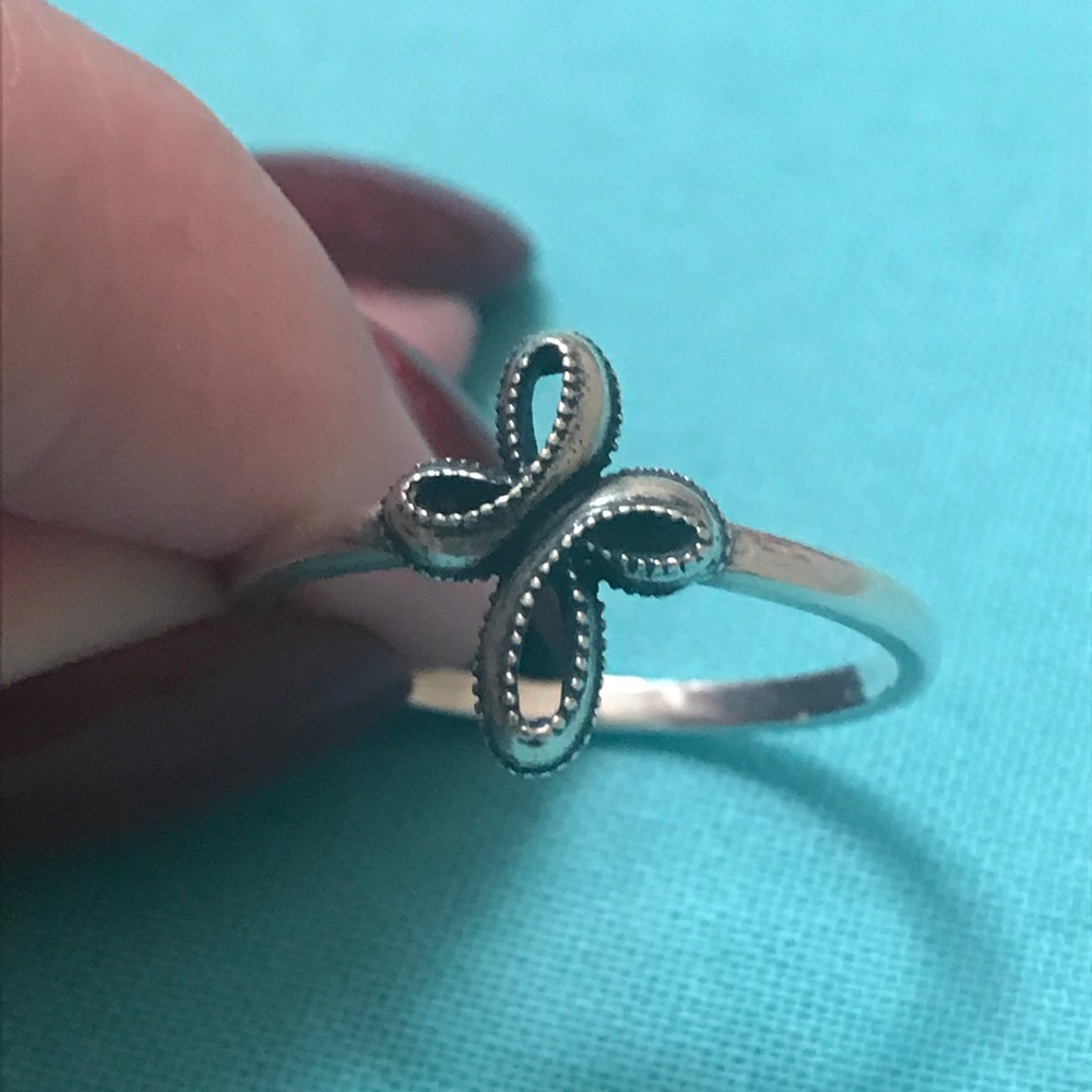 James Avery Petite Cross Ribbon Ring